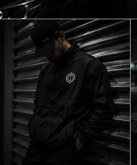 Crypted Cipher windbreaker