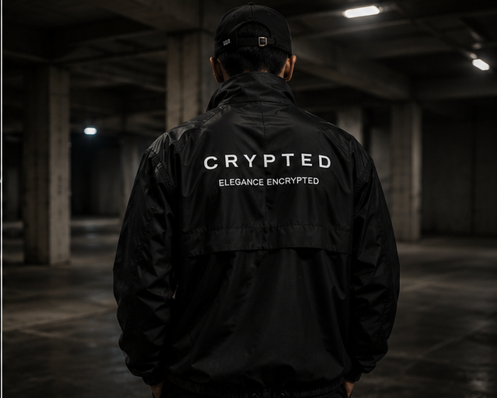 Crypted Cipher windbreaker