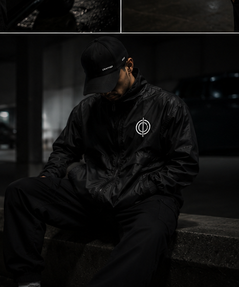 Crypted Cipher windbreaker