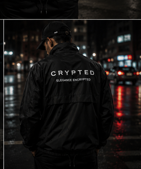 Crypted Cipher windbreaker